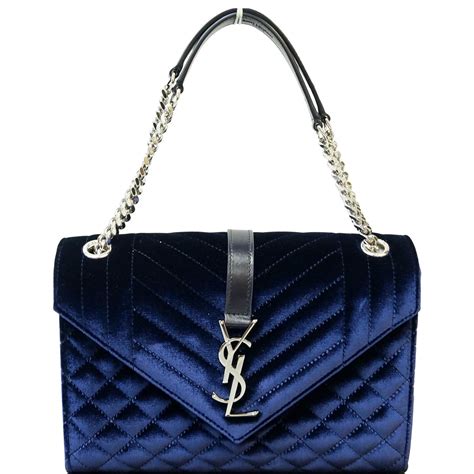 ysl blue baf|yves saint laurent bag.